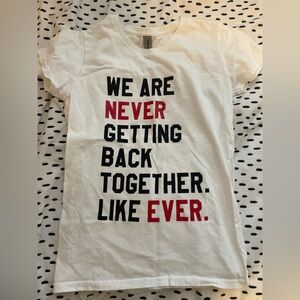 Taylor swift shirt.  Gildan size adult small.